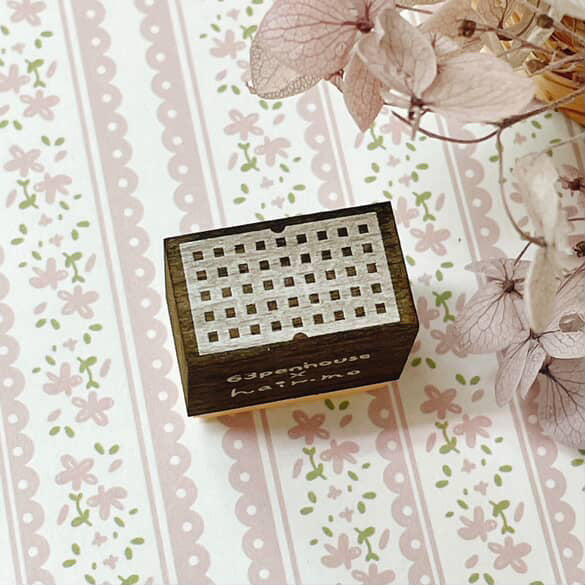 63penhouse x hairmo ~ flower field rubber stamps