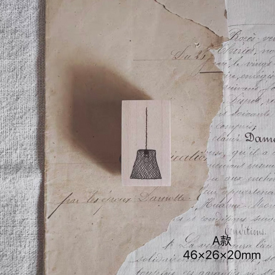 Penny.FEI rubber stamps - vintage lights