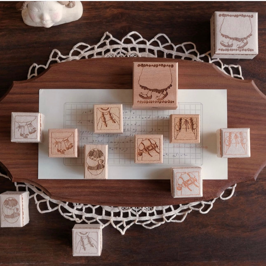 Bighands rubber stamps - wanderlust in dressing