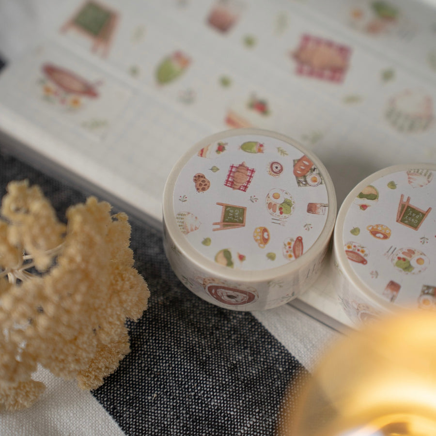 Shō Littlehappiness coffee time washi tape