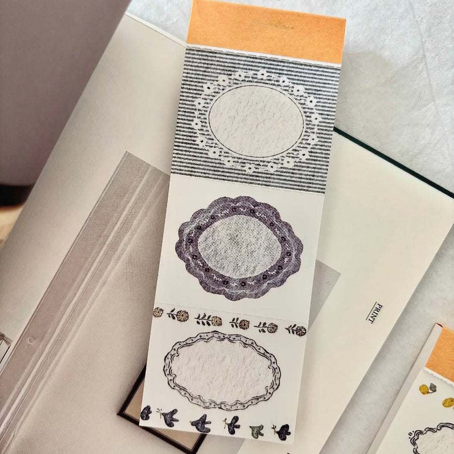 Pion - memo pad - Lemon & blue