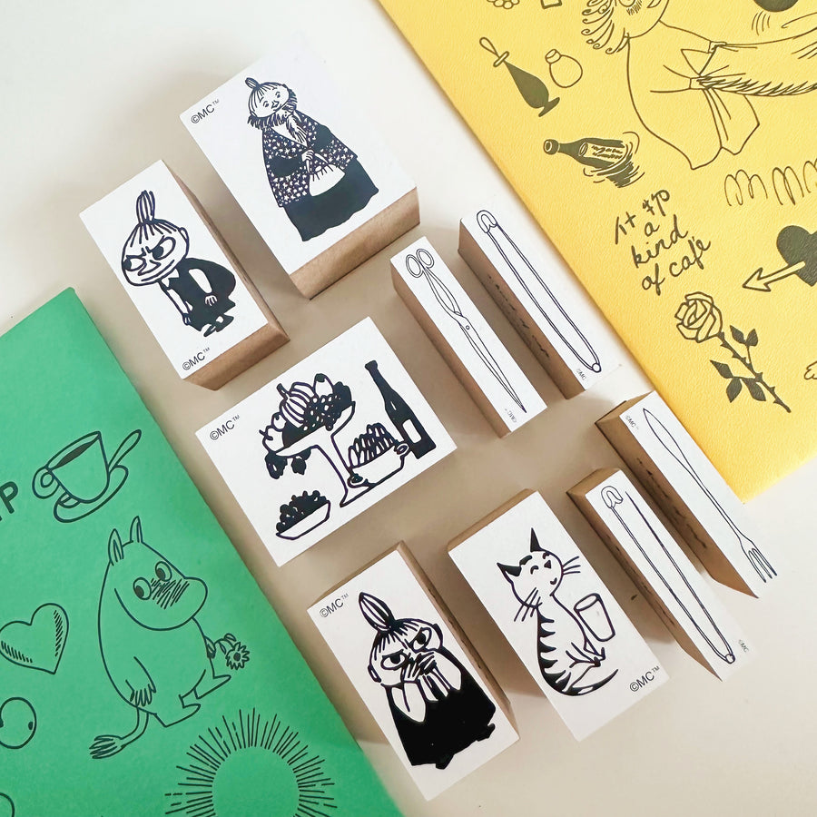 A kind of café 什物 x moomin rubber stamps(Limited edition)