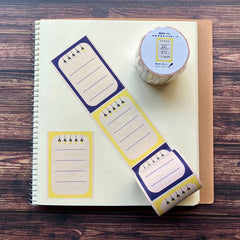 Kinokosya light Bulb Letter Memo Masking Tape