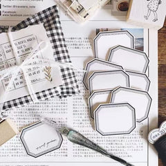 Penny.fei Vintage Label Stickers