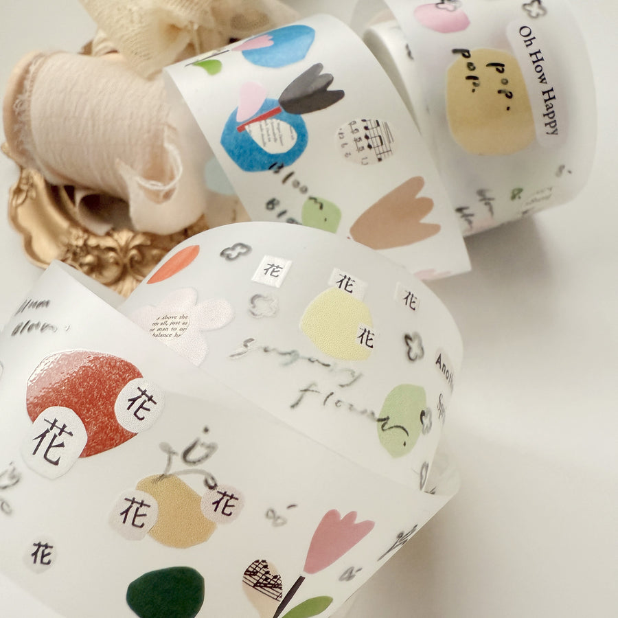 Mr Eggplants sugary flowers pet tape