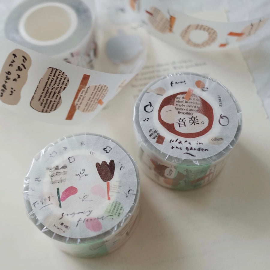 Mr Eggplants sugary flowers pet tape