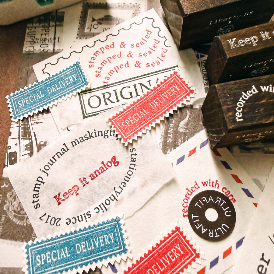 Stationerylovermarket x Liberty.hk Rubber Stamp (Limited Edition)