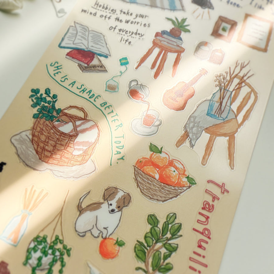 Mind Wave choosy life sticker- interior