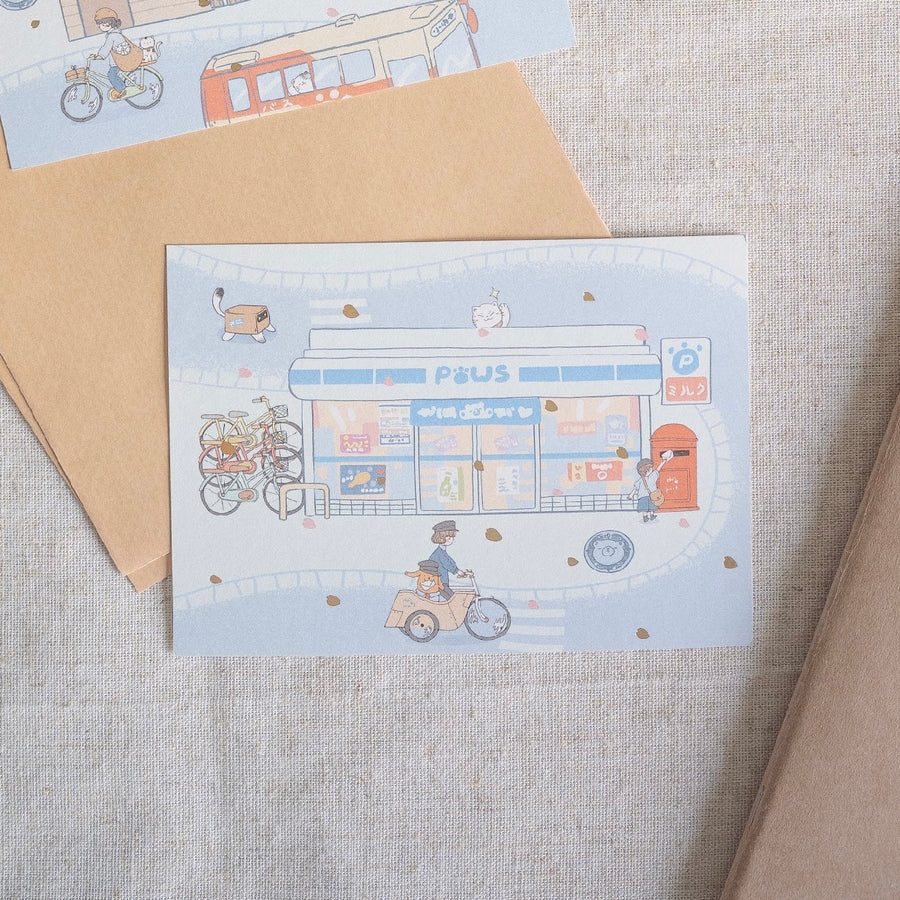 Shō Littlehappiness Happy mail postcards