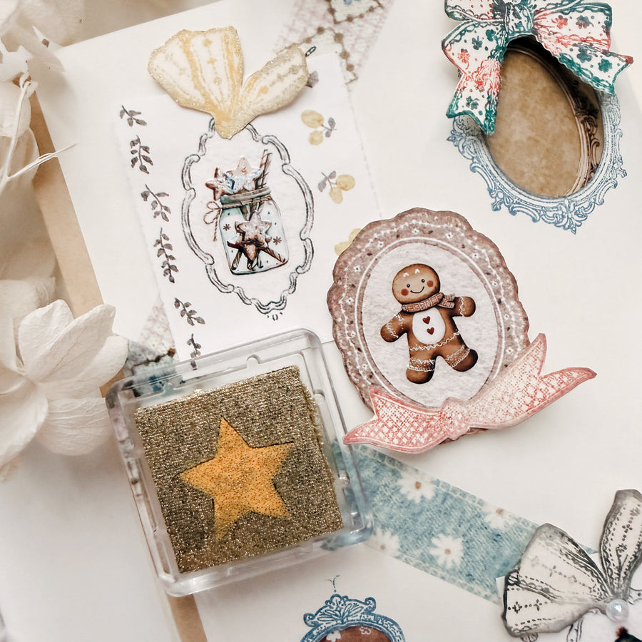 A kind of café 什物 stamp it colors ink pad - Christmas limited