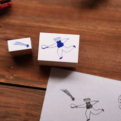 Ivysnow rubber stamp set - shooting star A