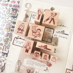 Littlelulu Daily rubber stamp - 3