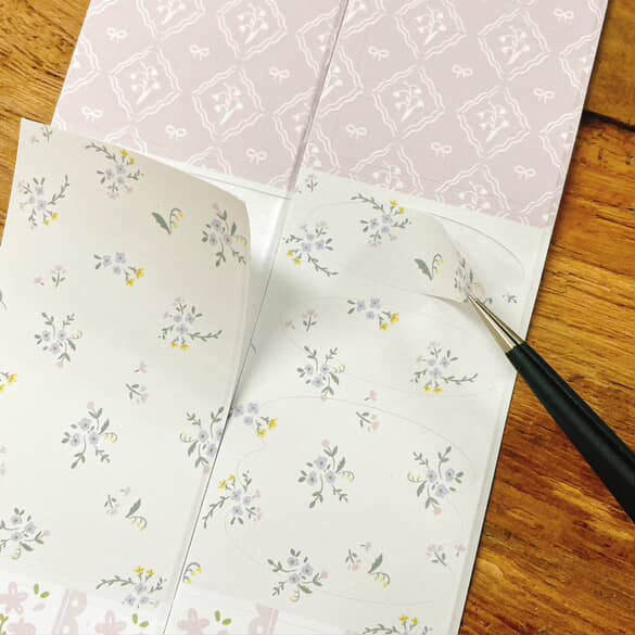 63penhouse x hairmo ~ flower field pre-cut paper tape