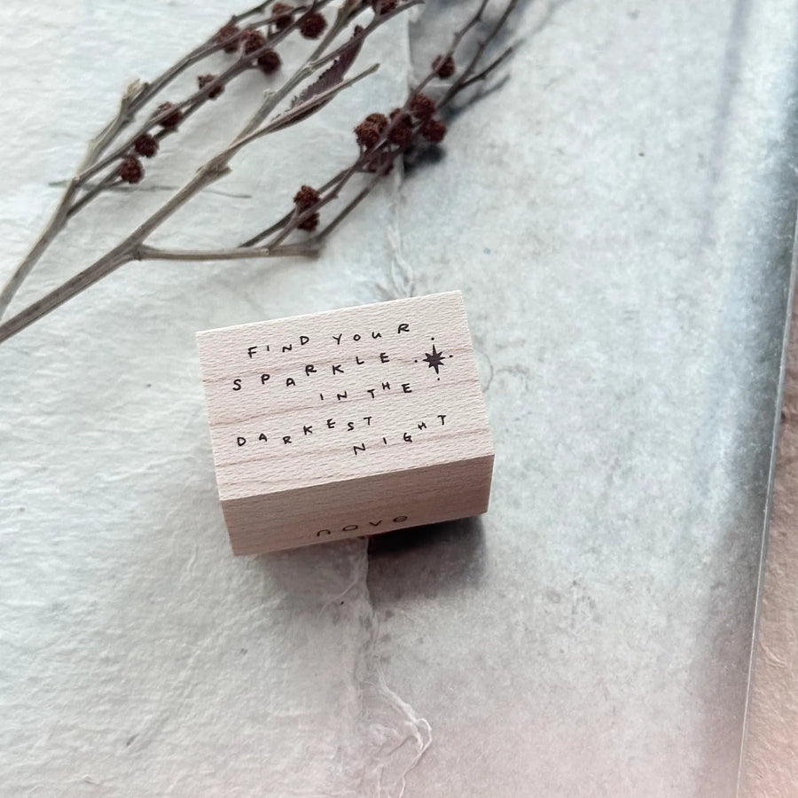 Nove Little Ordinary People Rubber Stamp