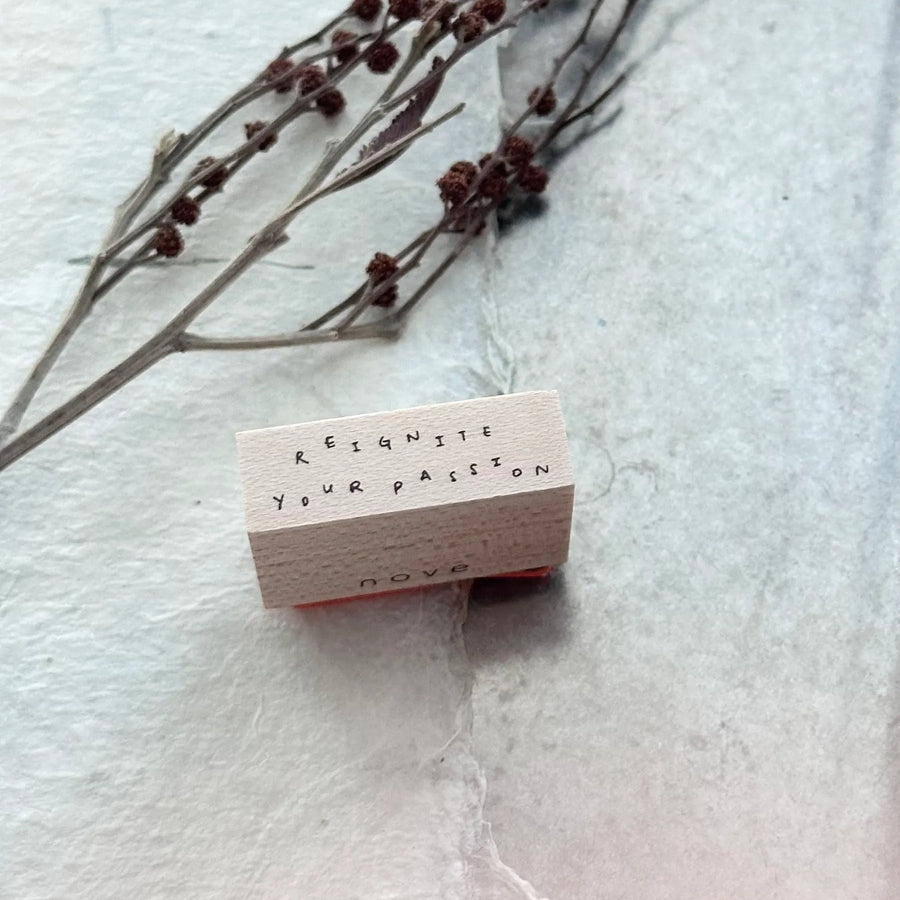 Nove Little Ordinary People Rubber Stamp