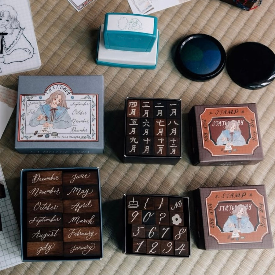 LDV sweet life stamp set - Number and symbol combination