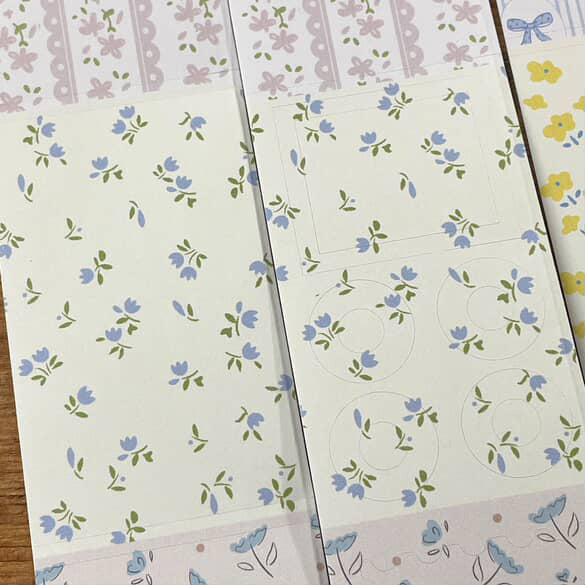 63penhouse x hairmo ~ flower field pre-cut paper tape