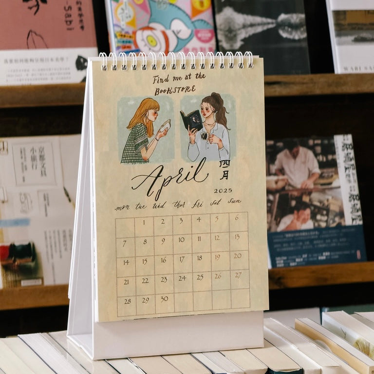 LDV 2025 triangle desk calendar