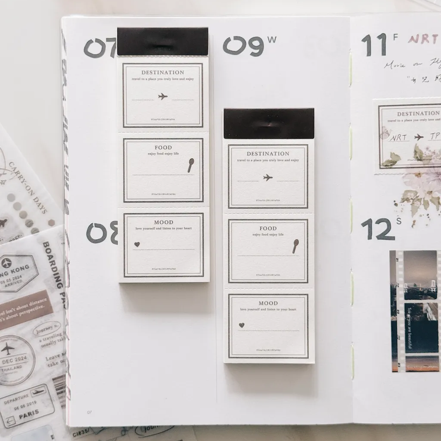 TOP studio memo pad - Travel Archives: Daily