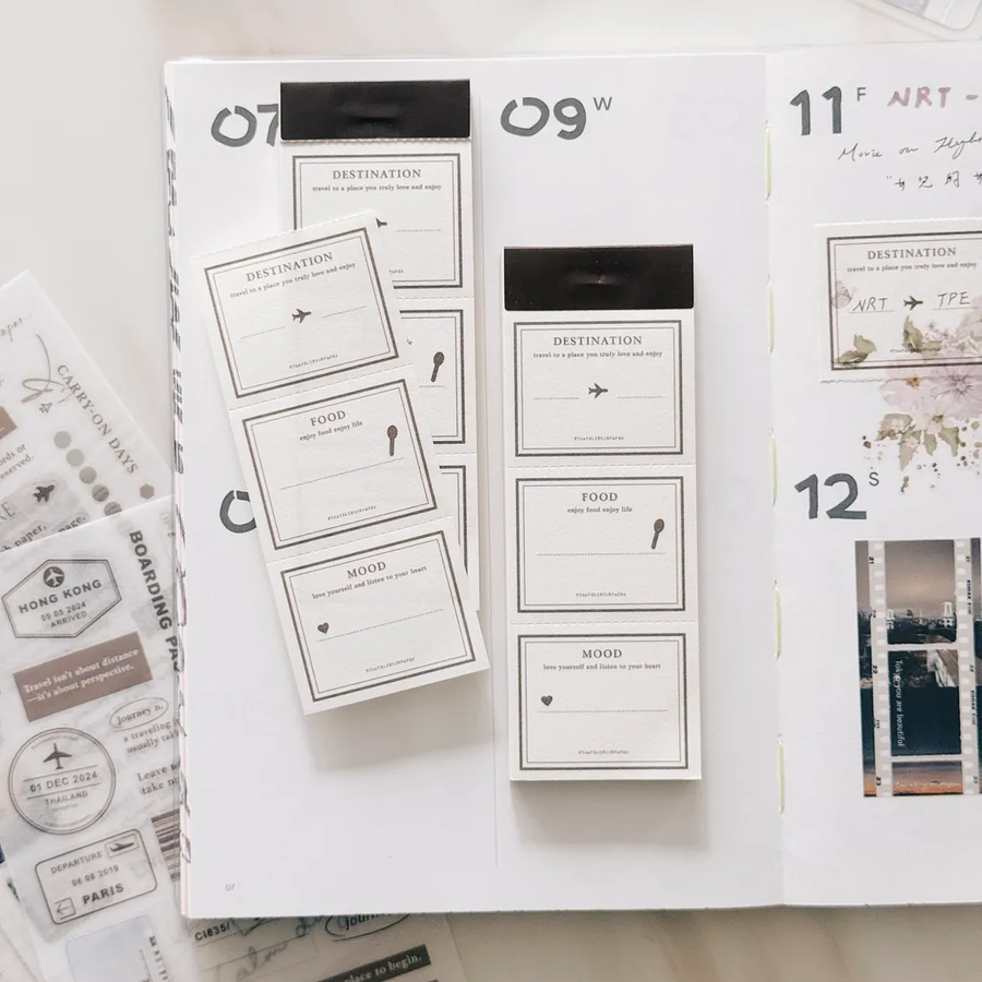 TOP studio memo pad - Travel Archives: Daily