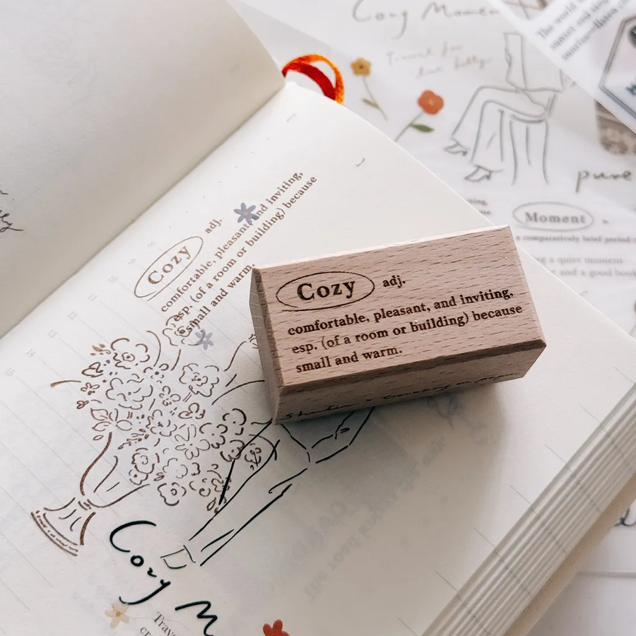 TOP Studio x Shuti - Cozy Moments Rubber Stamp