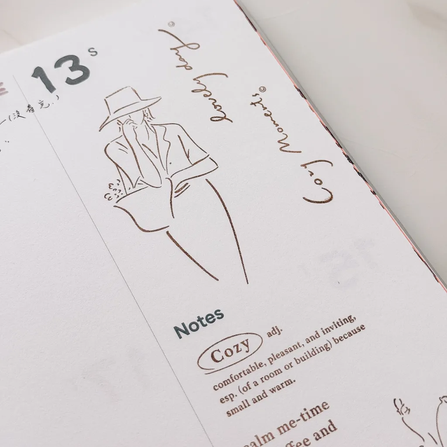 TOP Studio x Shuti - Cozy Moments Rubber Stamp