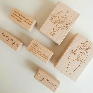 TOP Studio x Shuti - Cozy Moments Rubber Stamp