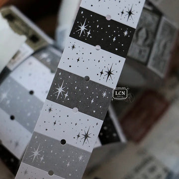 LCN label stickers - The stars / The moon