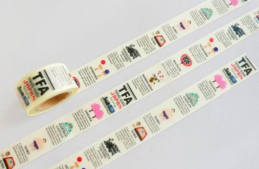 Traveler's Factory washi tape - Tokyo Station