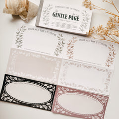 Wwiinngg notepad - the gentle page