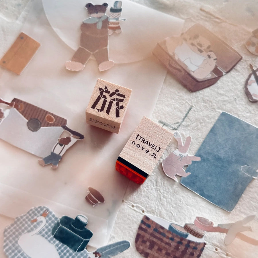Nove Tokyo Ltd [Origami Words] Rubber Stamp