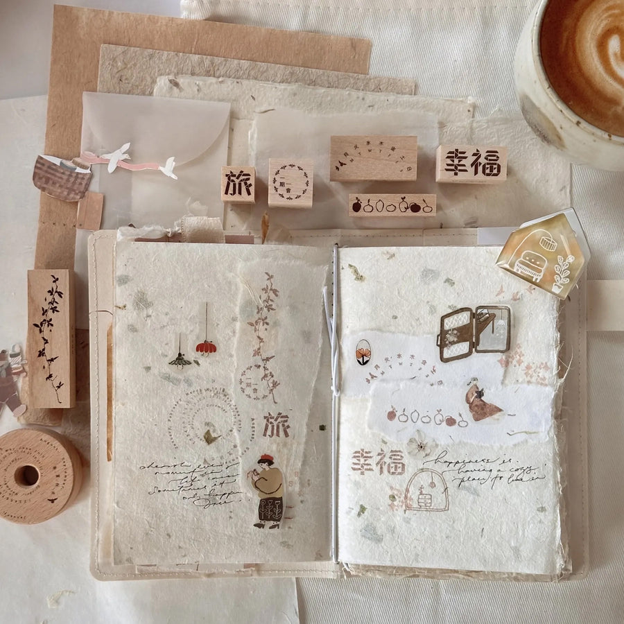 Nove Tokyo Ltd [Origami Words] Rubber Stamp