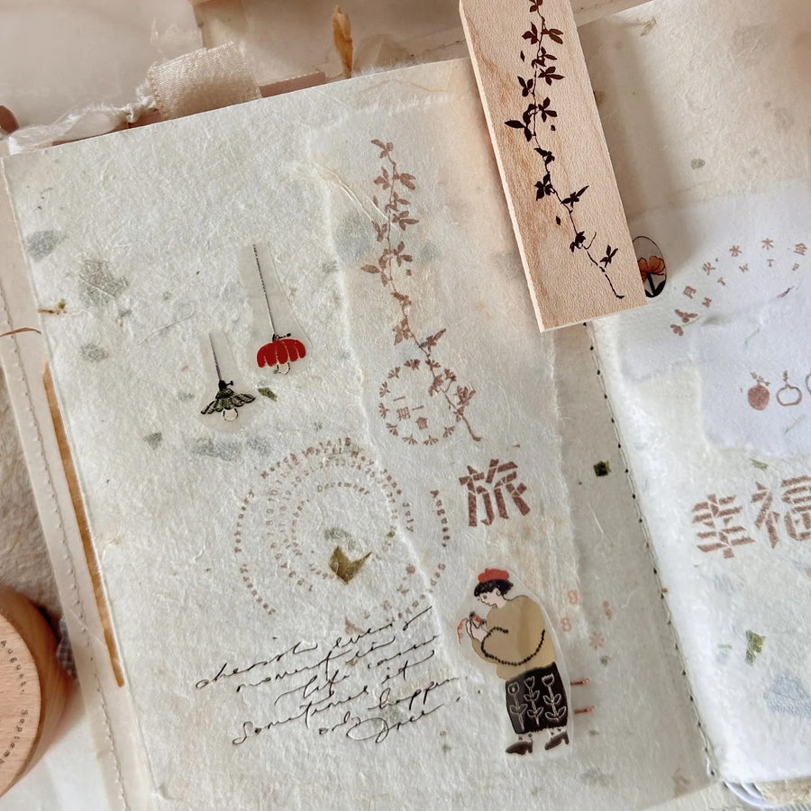 Nove Tokyo Ltd [Origami Words] Rubber Stamp