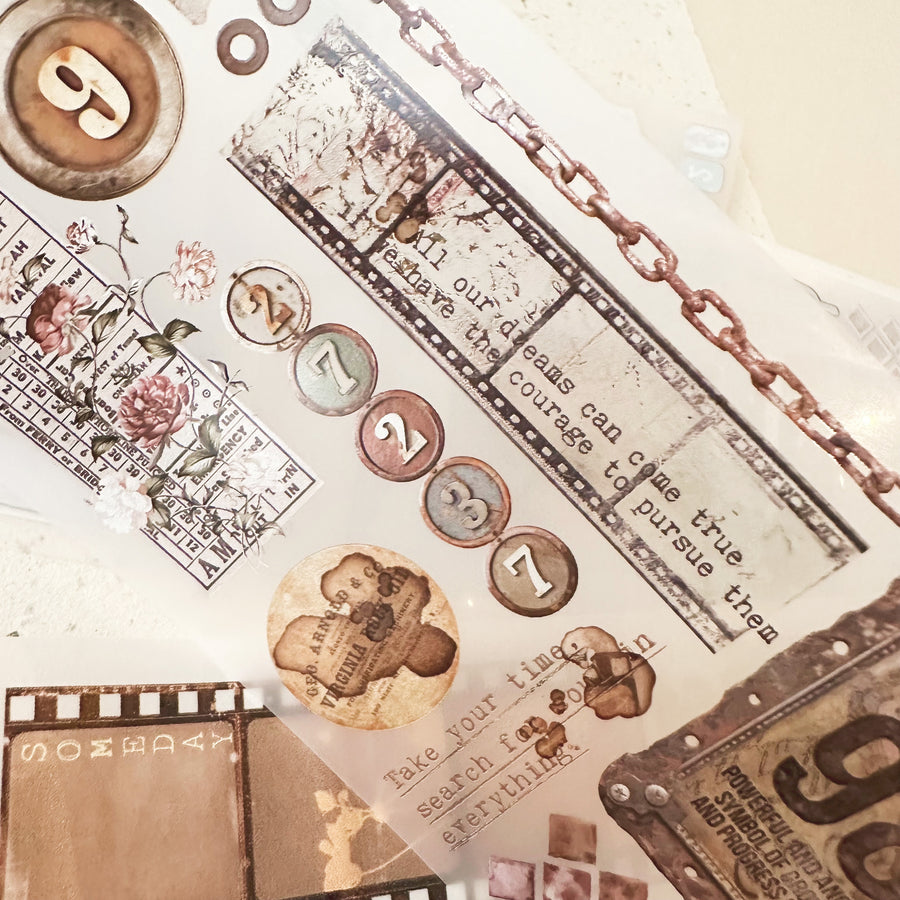 Ggaggong vintage washi tape – journalpages