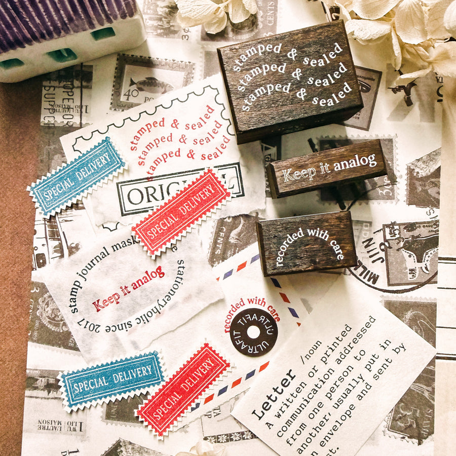Stationerylovermarket x Liberty.hk Rubber Stamp (Limited Edition)