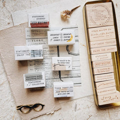Penspapersplanner Series V rubber Stamps