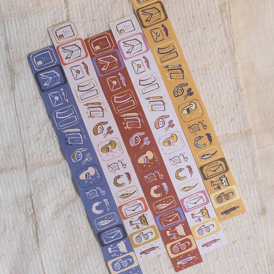 StationeryLoverMarket x A kind of Cafe - Stationery Garther Die-cut paper Tape