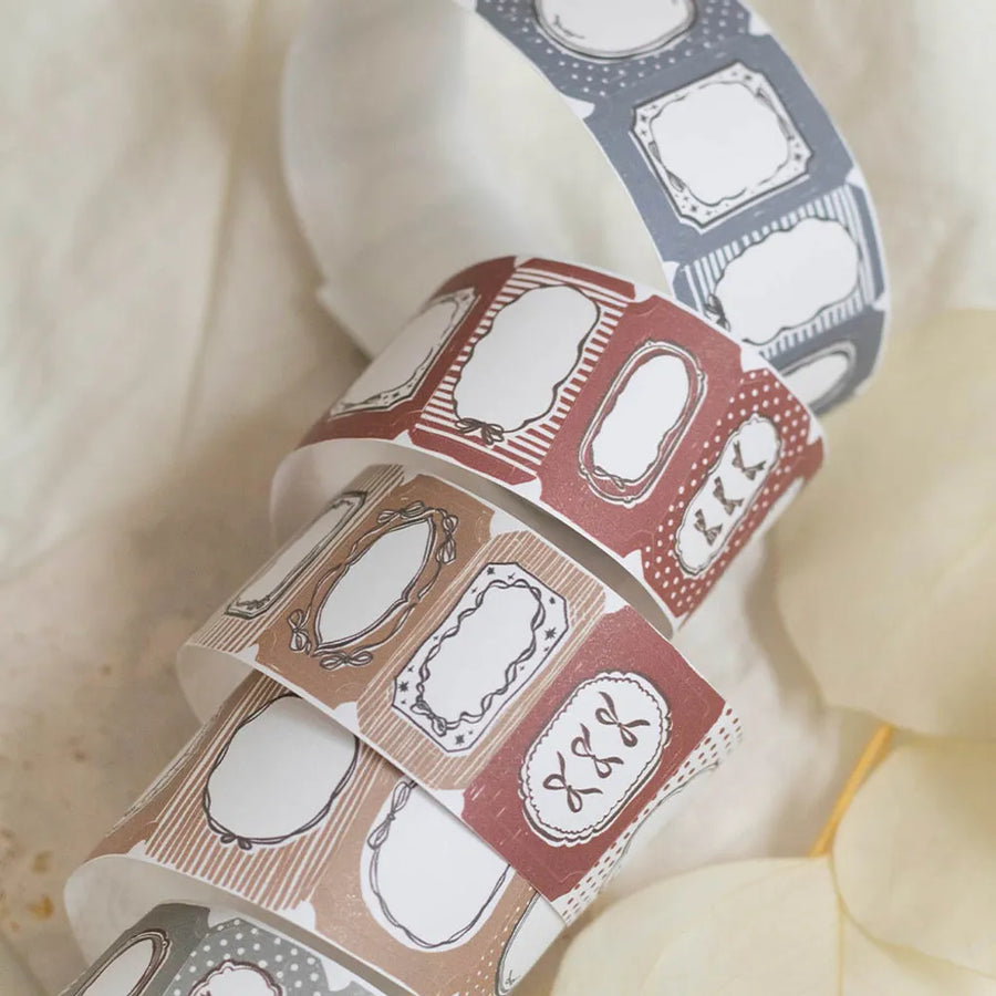 Loidesign French bow Die-cut paper Tape