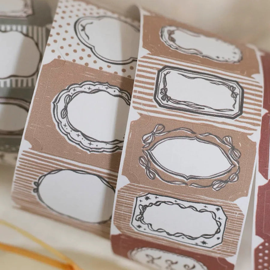 Loidesign French bow Die-cut paper Tape