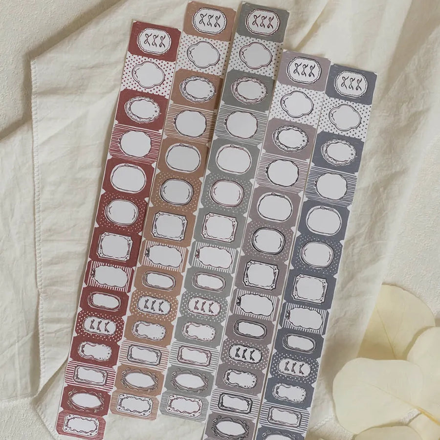 Loidesign French bow Die-cut paper Tape