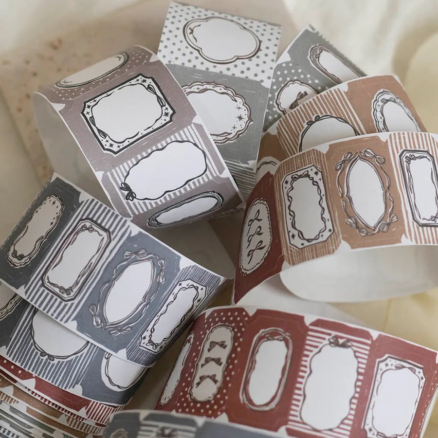 Loidesign French bow Die-cut paper Tape