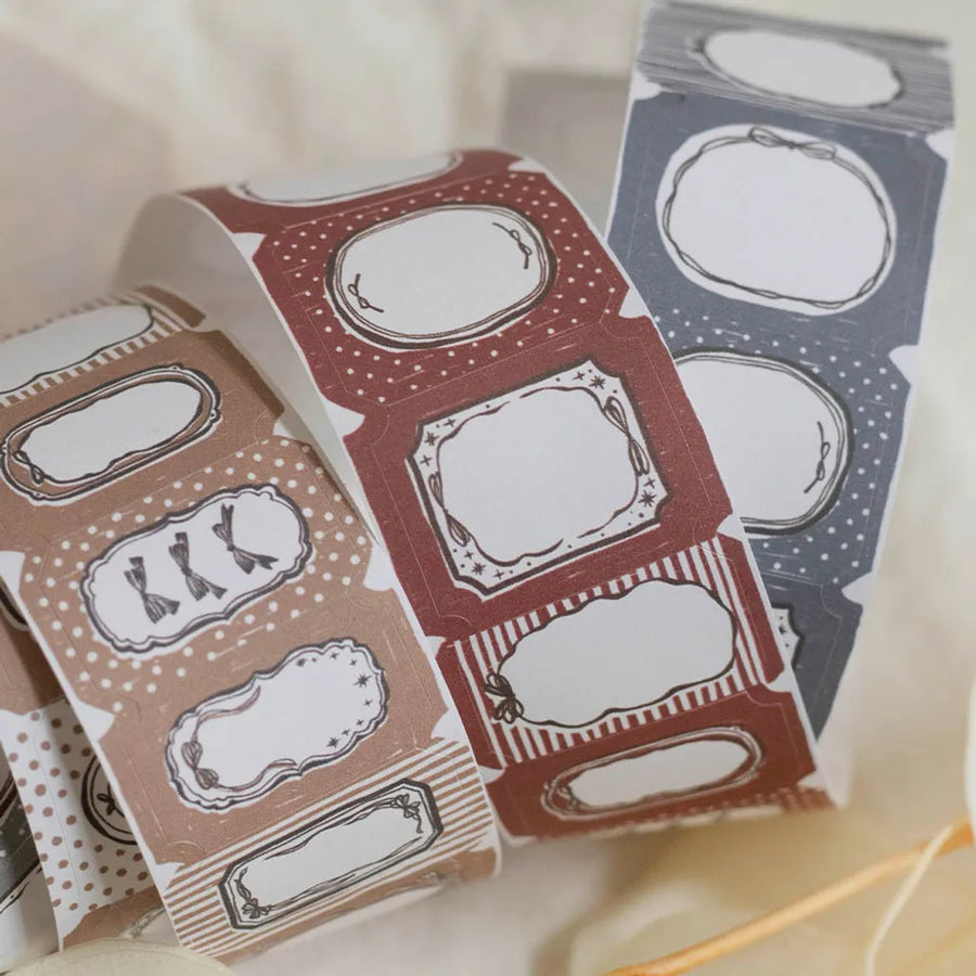 Loidesign French bow Die-cut paper Tape