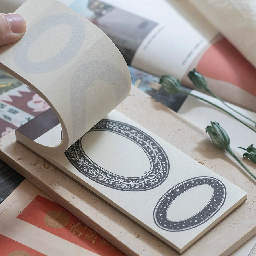 Loidesign Winter Garden - Star Leaf  Letter Pad