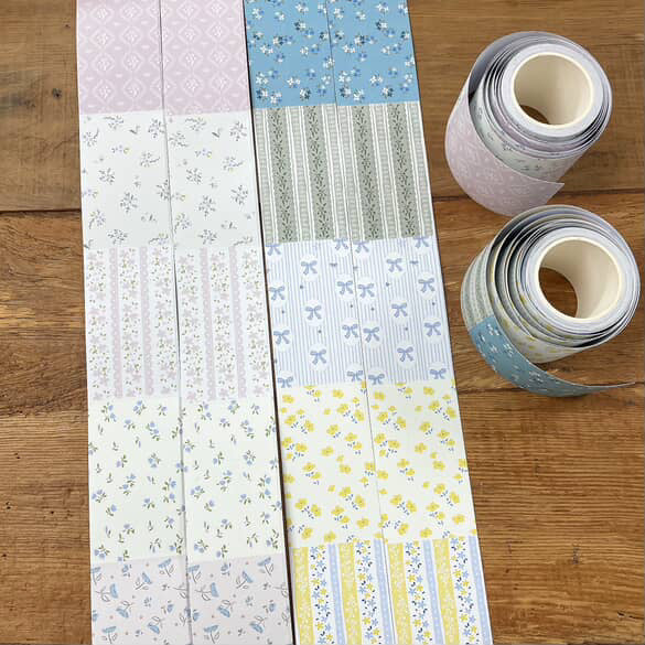 63penhouse x hairmo ~ flower field pre-cut paper tape