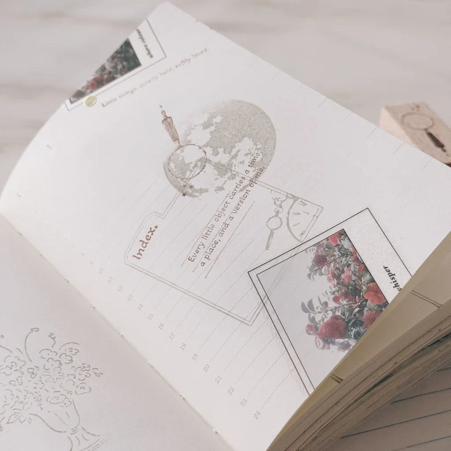 TOP Studio Rubber Stamp - File & Magnifier