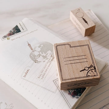 TOP Studio Rubber Stamp - File & Magnifier
