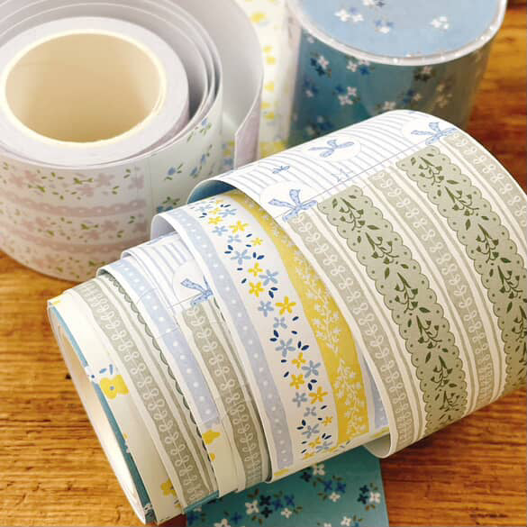 63penhouse x hairmo ~ flower field pre-cut paper tape