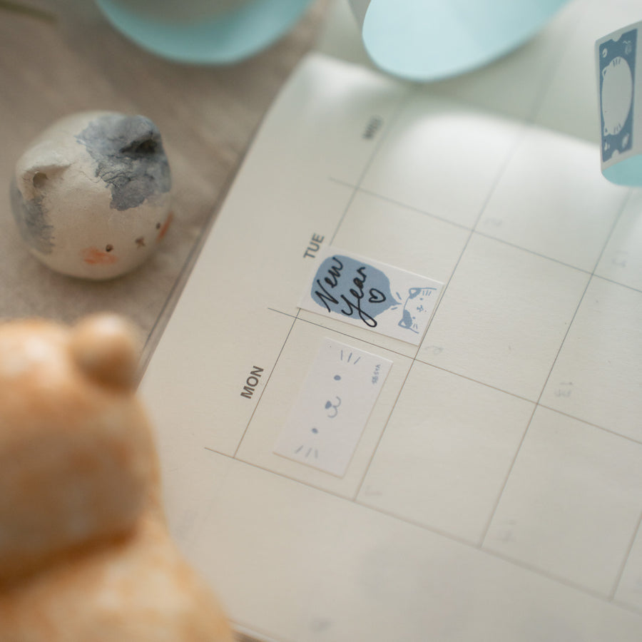 Shō Littlehappiness label sticker - Cat