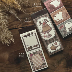 Breezystudio paper pad Vol.4 （Snack/Pudding/Fruit candy)