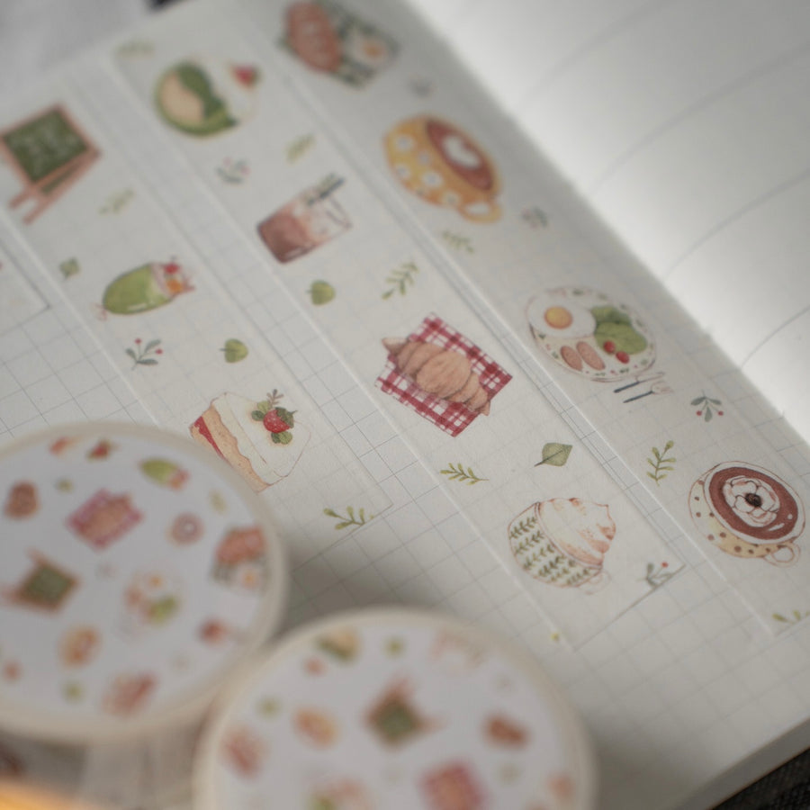Shō Littlehappiness coffee time washi tape